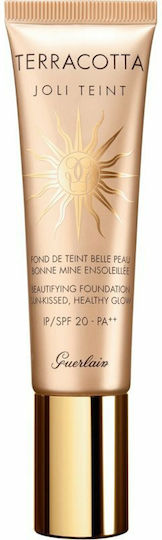 Guerlain Terracotta Joli Teint Beautifying Foundation Лилаво/бяло 30мл