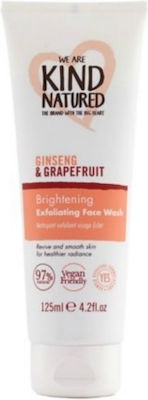 Kind Natured Ginseng Grapefruit Exfoliating for Face in Gel 125ml