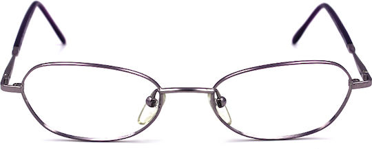 Benetton Metallisch Brillenrahmen Lila UCB383 450