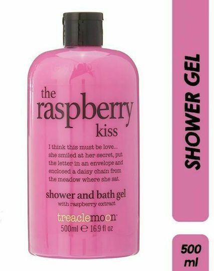 Treaclemoon Raspberry Kiss Schaumbad in Gel mit Glycerin Feuchtigkeitsspendend 500ml