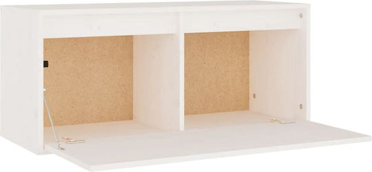 Kabinett Wand White 80x30x35cm