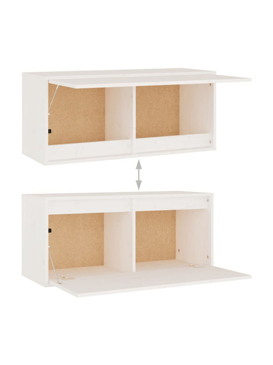 Cabinet Wall White 80x30x35cm