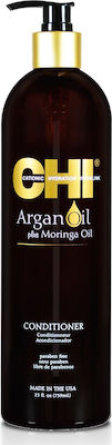 CHI Chi Argan Oil Conditioner για Αναδόμηση για Όλους τους Τύπους Μαλλιών 740ml