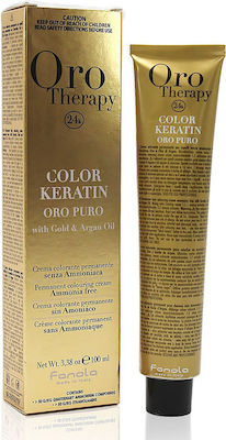 Fanola Oro Puro Hair Coloring Cream Blonde Hair Dye no Ammonia 11.1 Blond Super Platinum Chantre 100ml