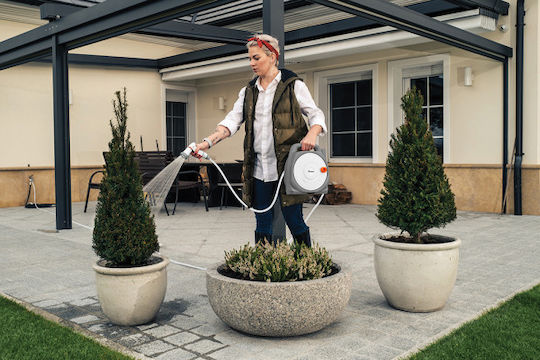 Bradas Ανέμη Ποτίσματος Τοίχου με Λάστιχο 10m