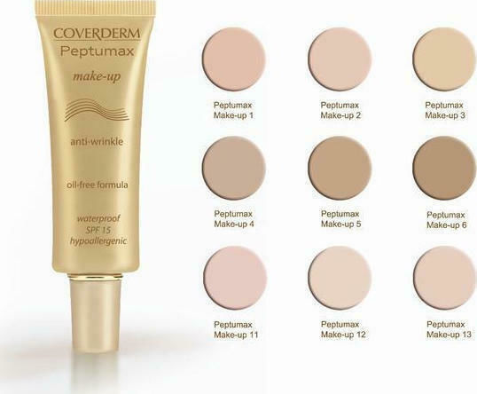 Coverderm Peptumax Коректор Plus Анти-бръчки Безмаслен Течен Коректор 10ml