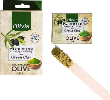 Propharm Olivin Green Face Cleansing / Moisturizing Mask with Clay 6pcs