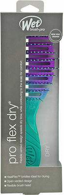 Wet Brush Pro Flex Dry Ombre Teal Brush Hair for Hair Styling