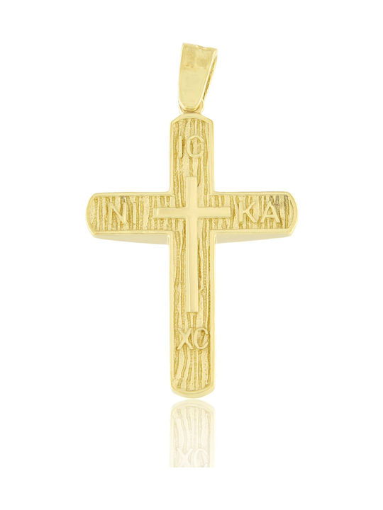 Fa Cad'oro Damen Gold Kreuz 14K