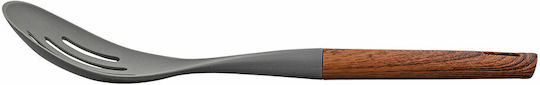 Estia STONE Shallow Kitchen Colander Spoon Made of Gray Nylon 34.9cm