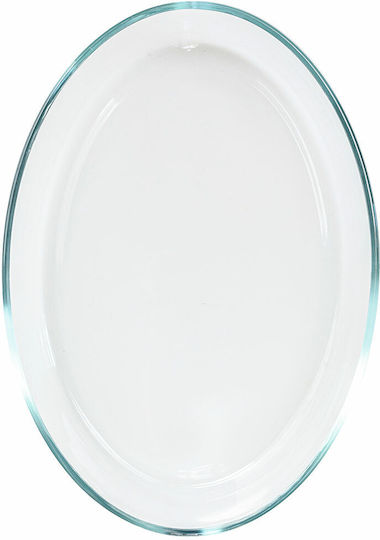 Estia Crystal Glass Oval Heat-Resistant Cookware 4000ml