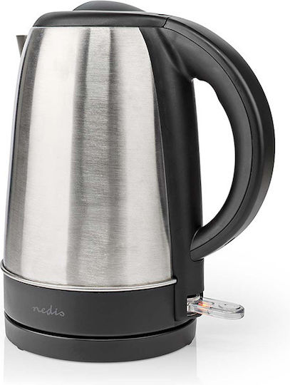 Nedis Reisekessel 1.7Es 2200W Silber