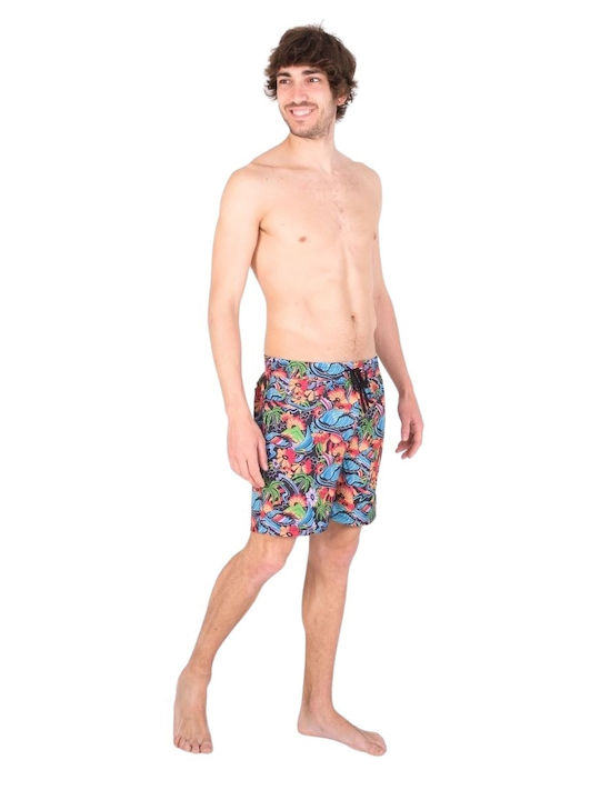 Men's Swimwear Multicolour Floral Shorts MBS0011030 H010