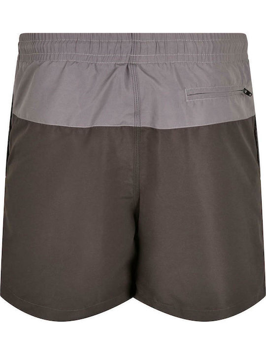 Men's Swimwear Shorts Black Bird / Asphalt Striped