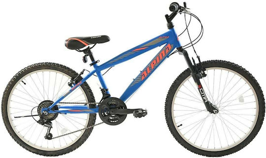 Alpina Alpha S Suspension 26" 2022 Blue Mountain Bike with 21 Speeds