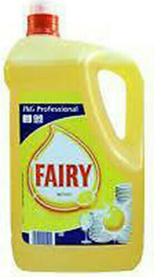Fairy Professional Washing-Up Liquid with Fragrance Λεμόνι 1x5lt