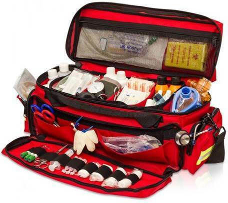 Elite Bags Medizinischer Rucksack Erste Hilfe in Rot Farbe