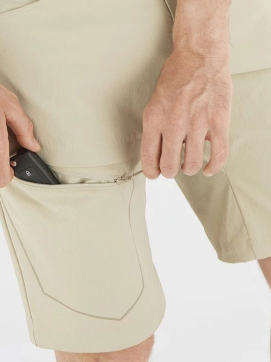 Salomon Wayfarer Men's Hiking Short Trousers Beige