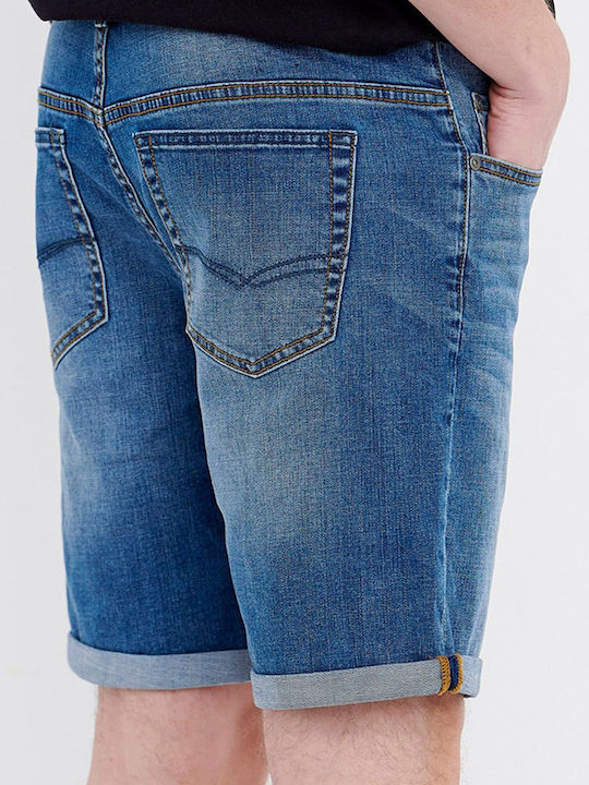 Funky Buddha Herrenshorts Jeans Medium Denim
