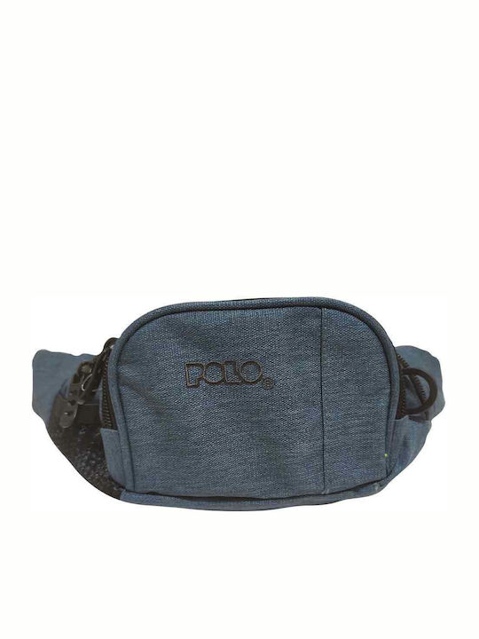 Simple Waist Bag Blue