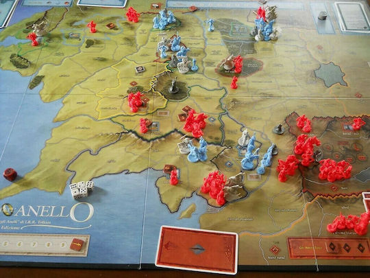 Настолна игра War of the Ring 2nd Edition за 2-4 играчи 14+ години (EN) Ares Games