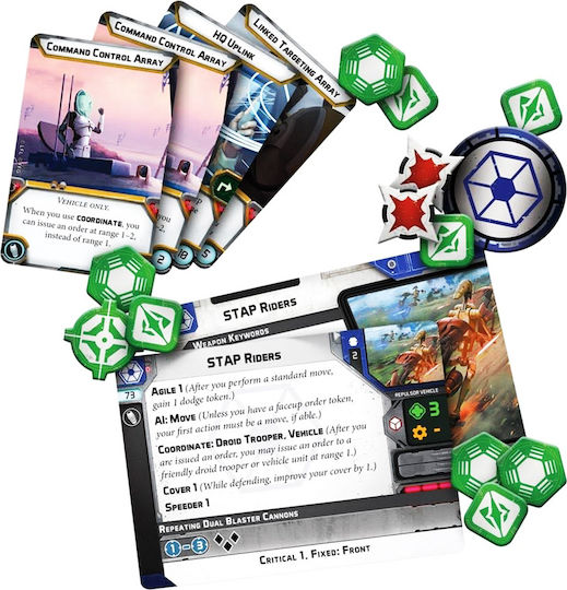 Επέκταση Παιχνιδιού Star Wars Legion Strap Riders για 2-4 Παίκτες 14+ Ετών (EN) Fantasy Flight