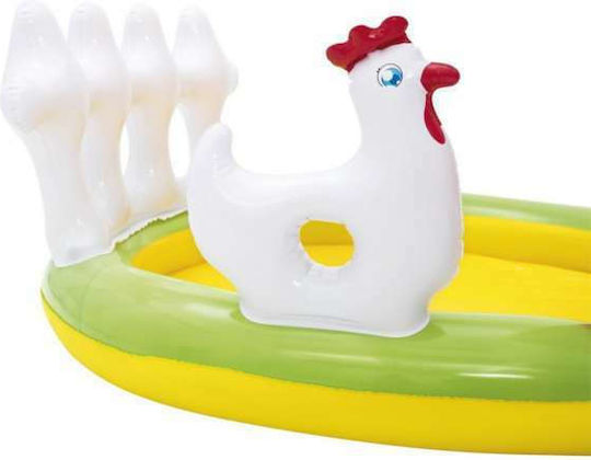Bestway Children's PVC Swimming Pool 121L Inflatable 175x147x102cm