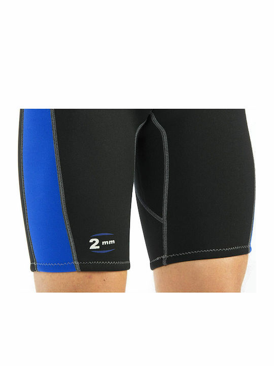 CressiSub Lido Playsuit Wetsuit Double Lined with Zip Black 2mm