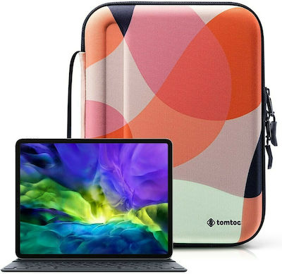 tomtoc Smartcase PadFolio Manșetă Tesatura Rezistentă Mixed Orange (Universal 9.7-11") A06-002M01