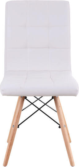 Cupplessus Столички Трапезария Бели 1бр 43x55x86бр