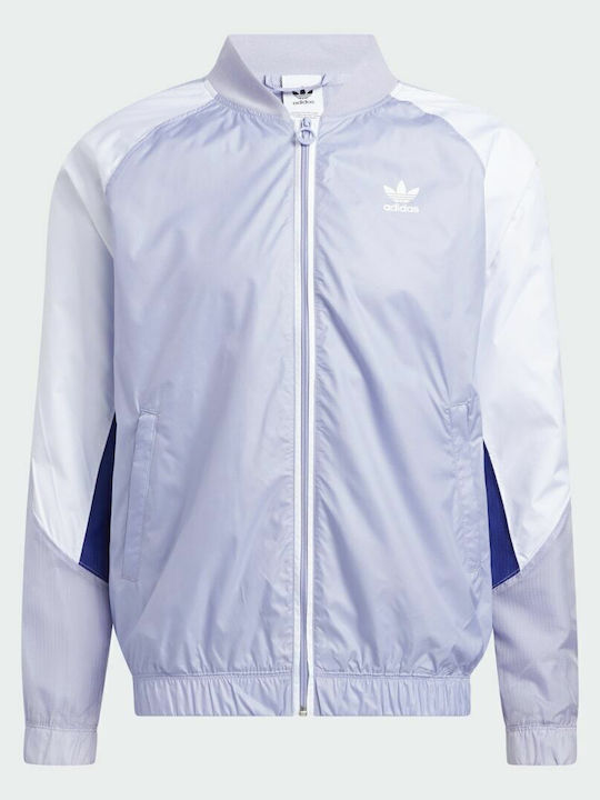 Superstar Tt Geacă Bomber Violet Praf / Alb