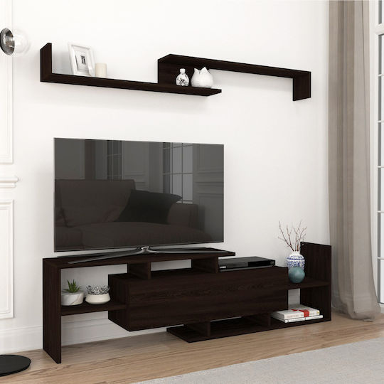Σύνθετο Σαλονιού Dream Wenge Μ153.6xΒ25xΥ42εκ.