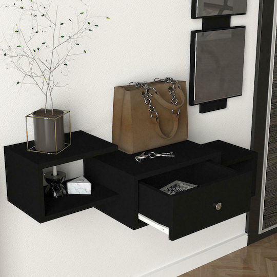 Патмос Мебел за антре с Огледало 100x22x140см