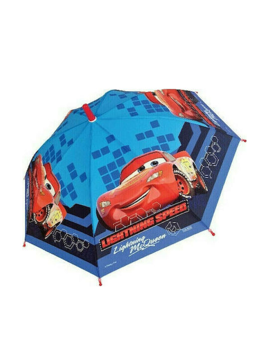 Disney Cars Сгъваем Син Чадър 50см Disney Cars Сгъваем Син Чадър 50см