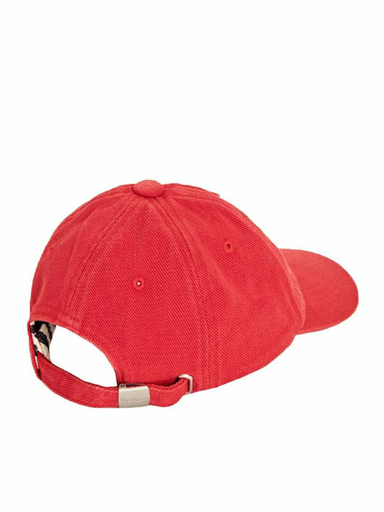 Pepe Jeans Παιδικό Καπέλο Jockey Υφασμάτινο Retro Style Κόκκινο