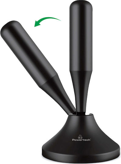 Powertech PT-1007 Indoor TV Antenna (Requires Power Supply) Black