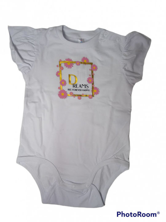 Joyce Baby-Strampler Weiß