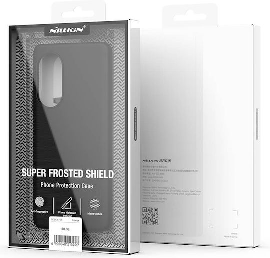 Nillkin Super Frosted Shield Back Cover Plastic Black (Honor 50 SE)