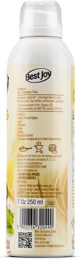 Best Joy Cooking Fat Butter Oil Cooking Spray Gluten Free 250ml