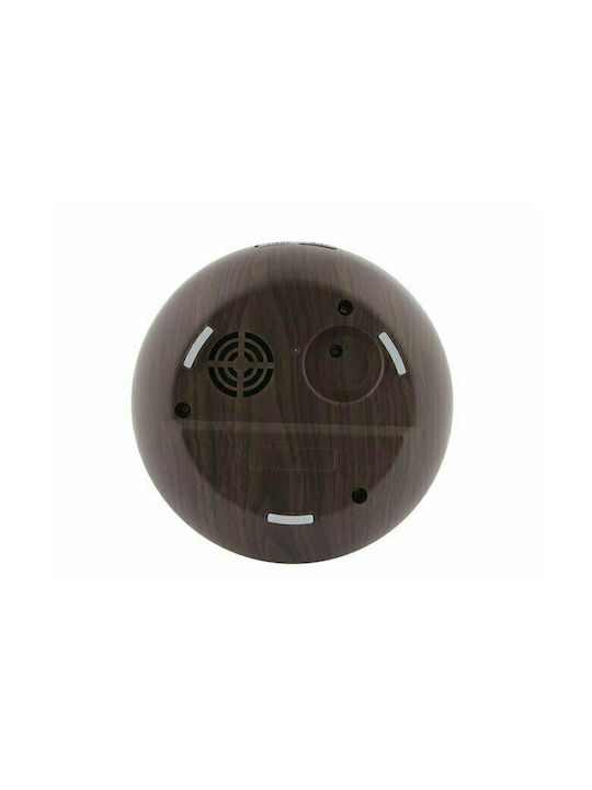 Led Ultrasonic Aromatherapy Diffuser with Remote Control Brown 300ml 00010949