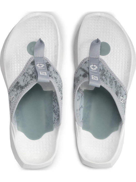 Index Break Frauen Flip Flops mit Plattform in Gray Farbe