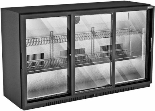 Sanden Intercool Ψυγείο Back Bar 330lt με Τρεις Πόρτες Υ95xΠ140xΒ57cm
