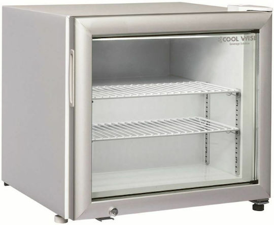Cool Head Επαγγελματικός Mini Καταψύκτης Βιτρίνα 50lt Π57 x Β53.5 x Υ53εκ.