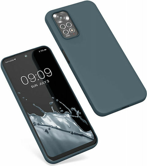 KWmobile Back Cover Silicone Slate Grey (Redmi Note 11 / 11S 4G)