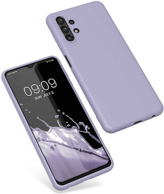 KWmobile Umschlag Rückseite Silikon Lavender (Galaxy A13 4G) 57805.108