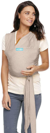 Moby Marsupiu Wrap Elements cu Greutate Maximă 15kg Taupe