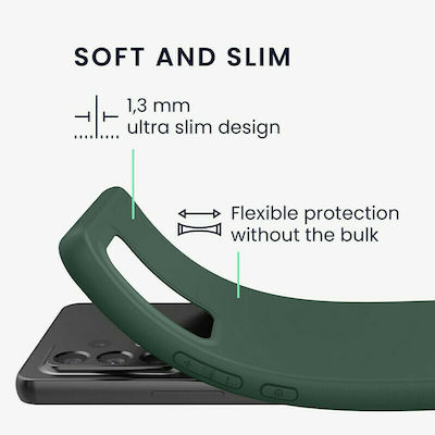 KWmobile Silicone Back Cover Moss Green (Galaxy A53)