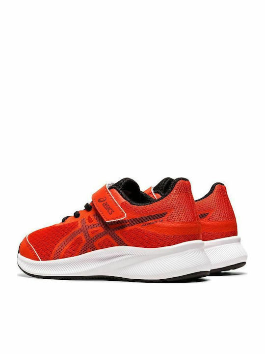 Patriot 13 Kids Sports Shoes Running with Hoop & Loop Closure Orange
