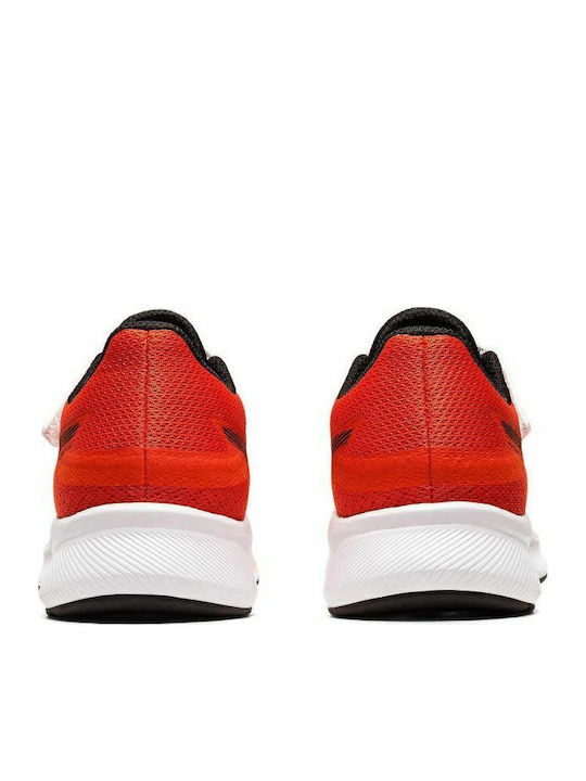 Patriot 13 Kids Sports Shoes Running with Hoop & Loop Closure Orange