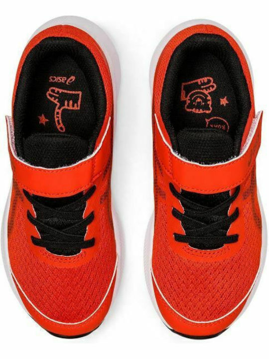 Patriot 13 Kids Sports Shoes Running with Hoop & Loop Closure Orange